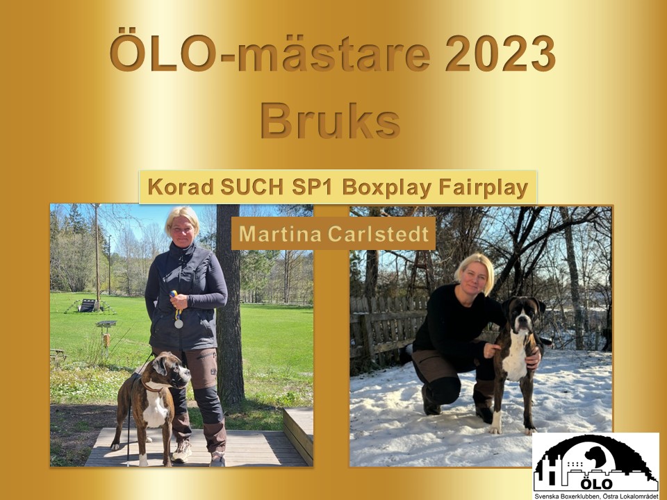 Ölomästare Martina 2023